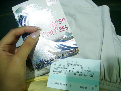 JR Pass and NEX ticket