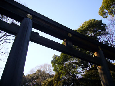 Meiji shrine torii