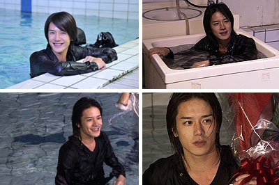 Takizawa Hideaki in Orthros no Inu DVD Making