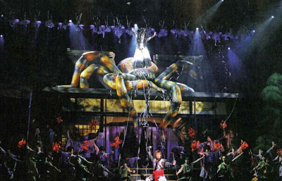 spider stage view