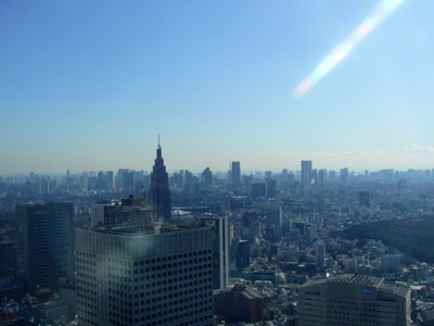 view from observatory